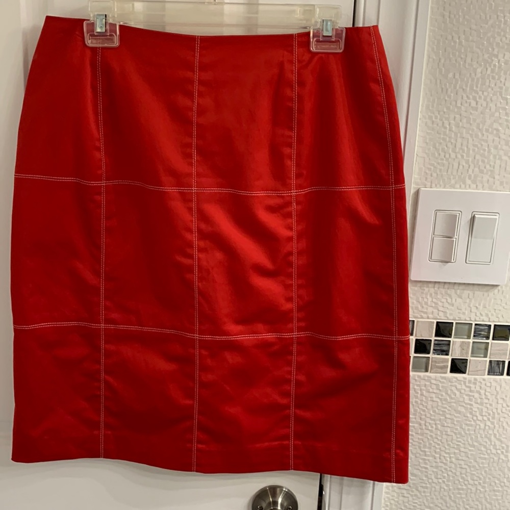 Satin skirt
